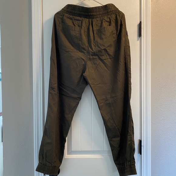 Women's High-Rise Ankle Jogger Pants - A New Day™ size M - army green - Picture 5 of 9